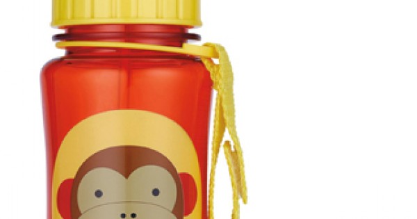 SKIP*HOP - Zoo straw bottle 'monkey' - Little Zebra