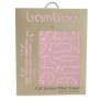 Bubba Blue Bamboo Jersey Cot Fitted Sheet - Smokey Pink Safari
