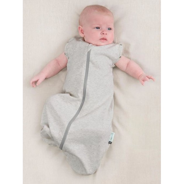 ergoPouch Cocoon Swaddle Bag (1.0 Tog) - Grey Marle