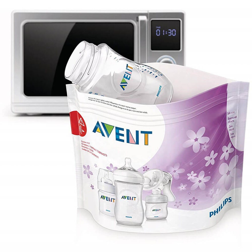 philips avent bottle sterilizer microwave