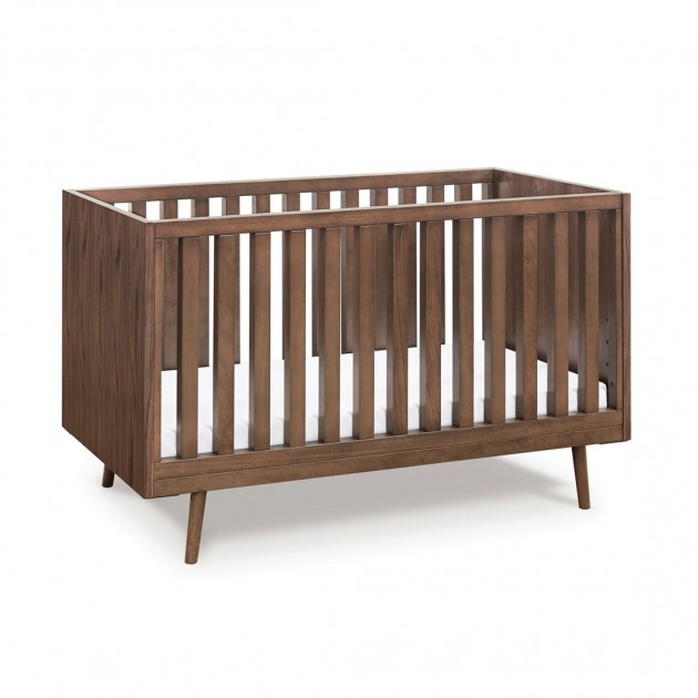 Ubabub Nifty Timber Cot - Walnut (EX DISPLAY)