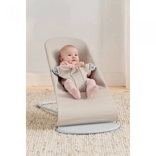 BabyBjorn Bouncer Bliss 3D Jersey Light Beige