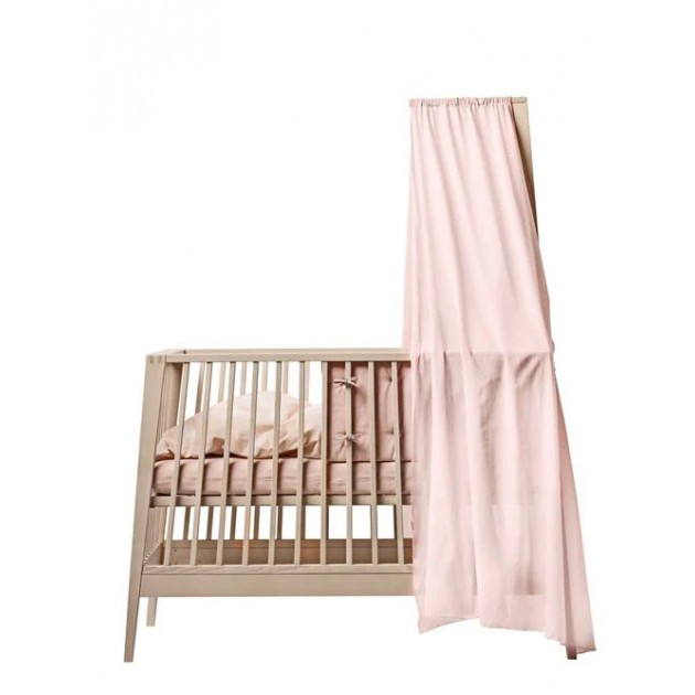 Leander Linea Cot +Canopy Rod + Canopy