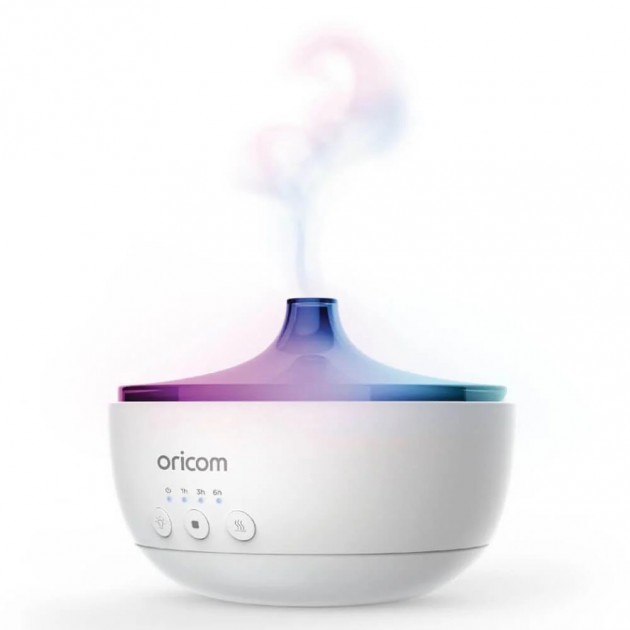 Oricom 4-In-1 Aroma Diffuser, Humidifier, Night Light and Speaker