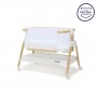 Babyrest Alfie Bedside Bassinet - White/Natural