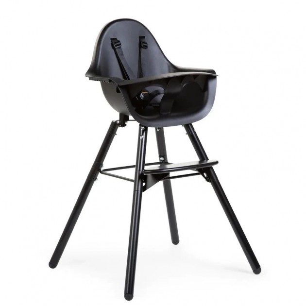 Childhome Evolu 2 Highchair in BLACK