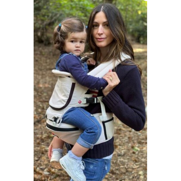 MiaMily Hipster Plus 3D Baby Carrier in Beige