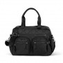 OiOi Carry All Nappy Bag - Black Diamond Quilt