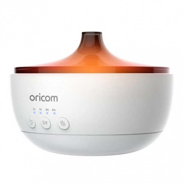 Oricom 4-In-1 Aroma Diffuser, Humidifier, Night Light and Speaker