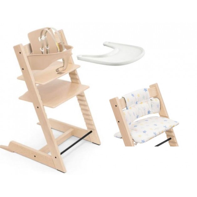 Stokke Tripp Trapp High Chair + Babyset + Tray