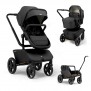 The Jiffle Wagon Duo Stroller in Black